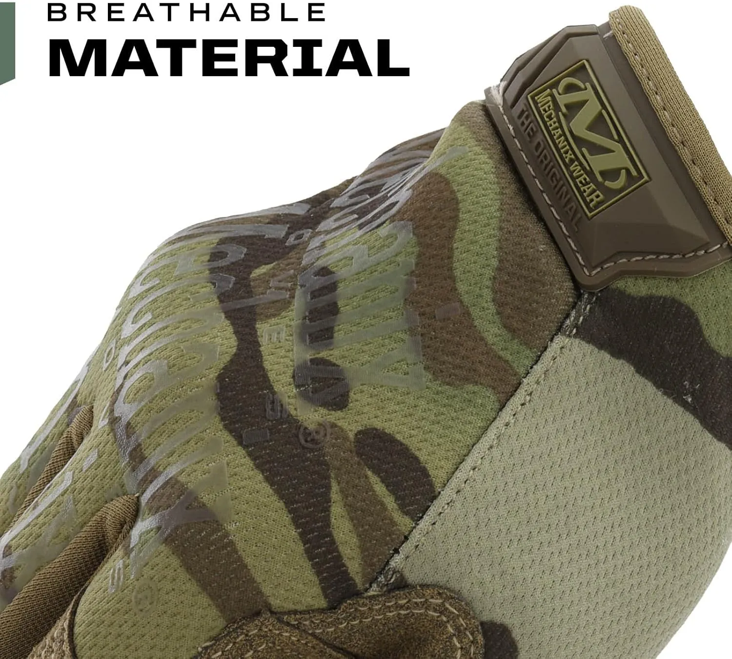 Mechanix Wear M-Pact 0.5MM Tactical Impact Resistant Gloves - Multi-Purpose Industrial Grip Gloves - Touchscreen Compatible - Machine Washable - Small - MultiCam Camoflage