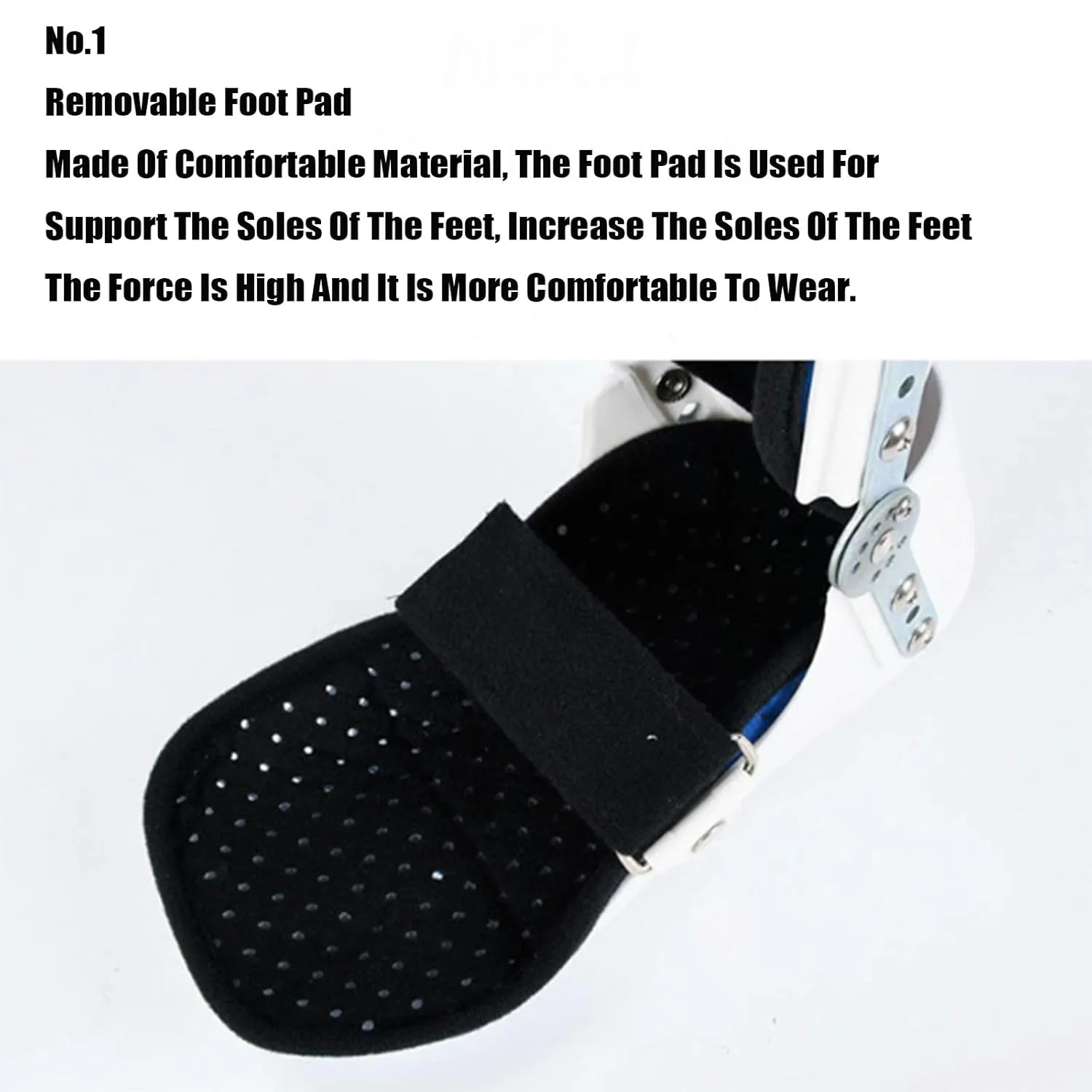 Medical Knee Braces Knee Ankle Foot Fixation Orthosis, Comfortable Adjustable Brace, Fracture Leg, Foot And Lower Extremity Orthosis (D)