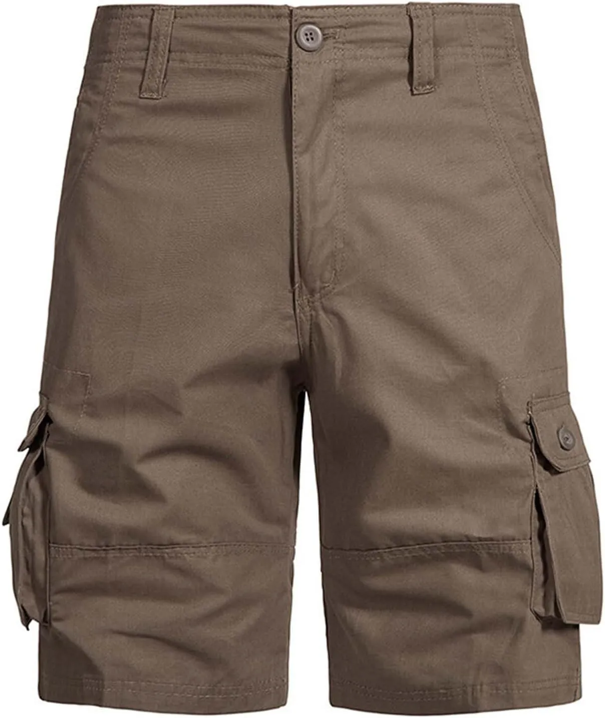 Mens Cargo Shorts Durable Workwear Stretch Waist Outdoor Utility Pockets Casual Summer Hiking Shorts for Men