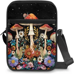Messenger Bag Satchel Crossbody Bags for Men and Women Unisex Lightweight Small Travel Portable Zipper Office Bag