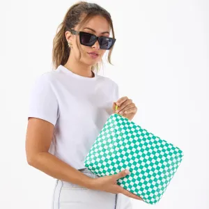 Mid Pouch - Petite Check