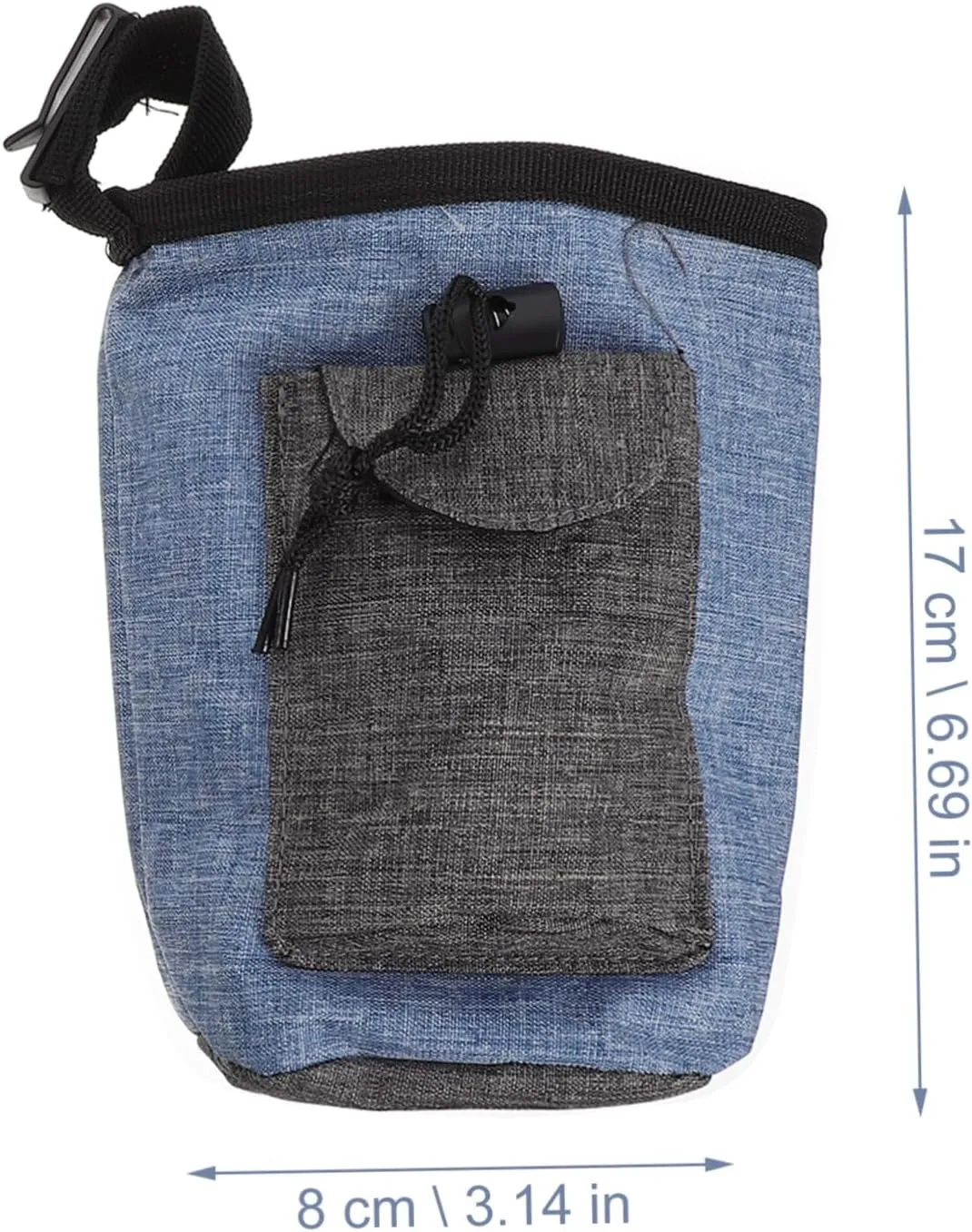 Milisten Versatile Dog Treat Pouch Puppy Snacks Bag Pet Food Bag Large Capacity for Obedience Training