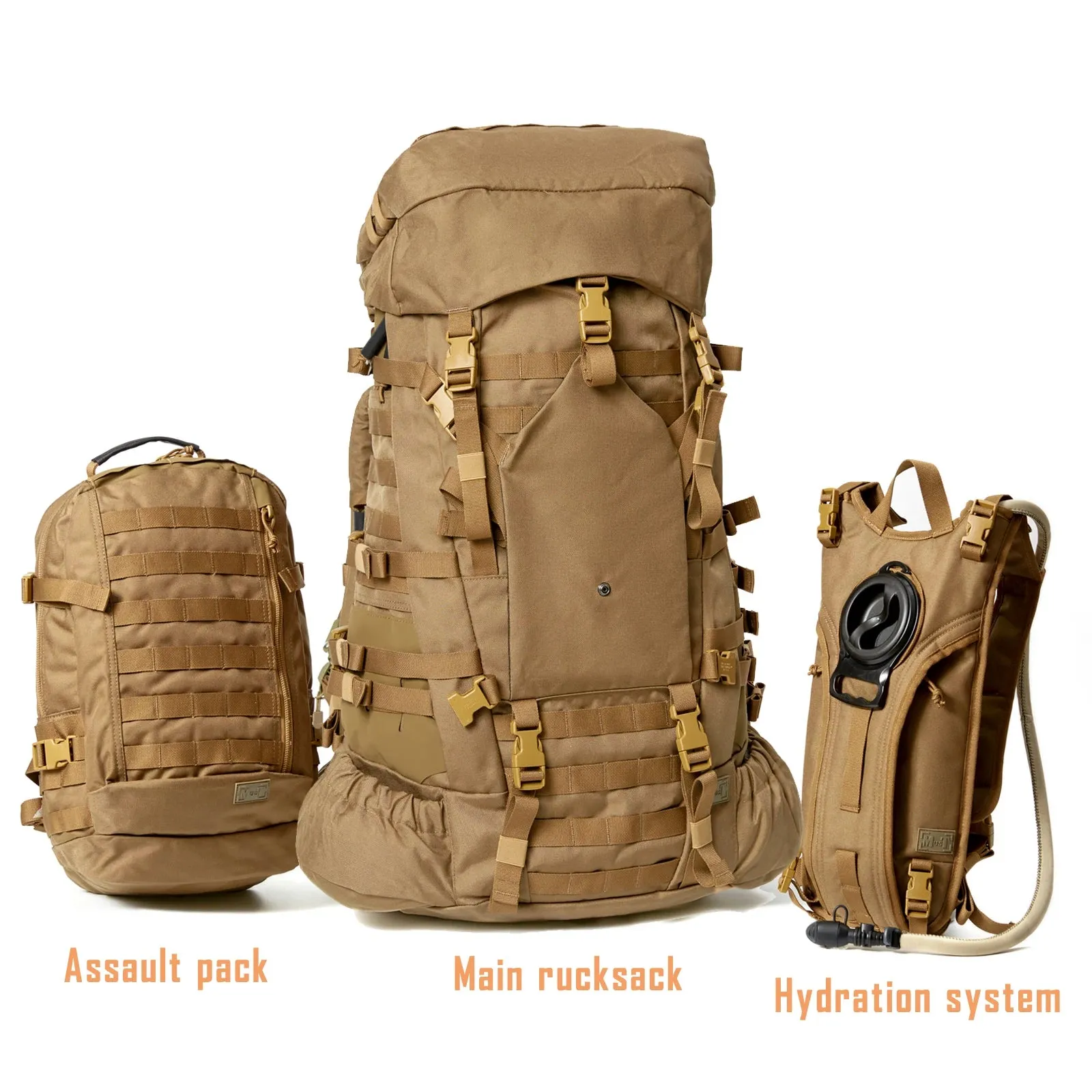 Military Large Backpack with Hydration Pack