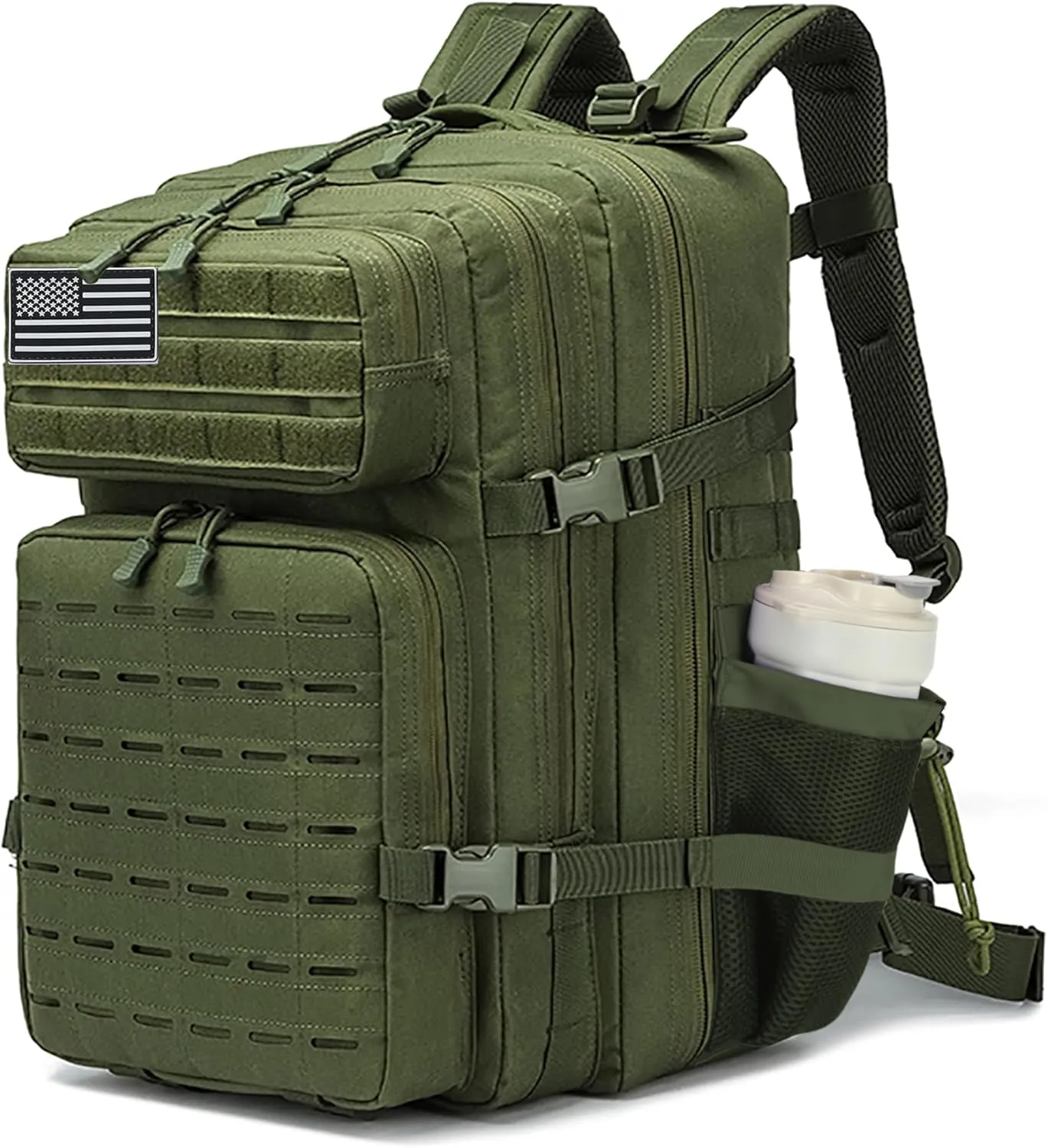 Military Tactical Backpack 45L/25L 3 Day Assault Pack Molle Daypack Hiking Backpack for Men and Women