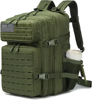 Military Tactical Backpack 45L/25L 3 Day Assault Pack Molle Daypack Hiking Backpack for Men and Women