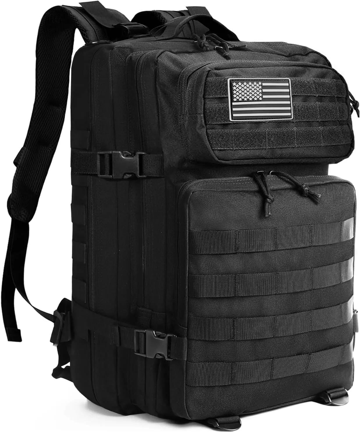 Military Tactical Backpack for Men 45L Molle Army 3 Days Assault Pack Bug Out Bag Water Resistant
