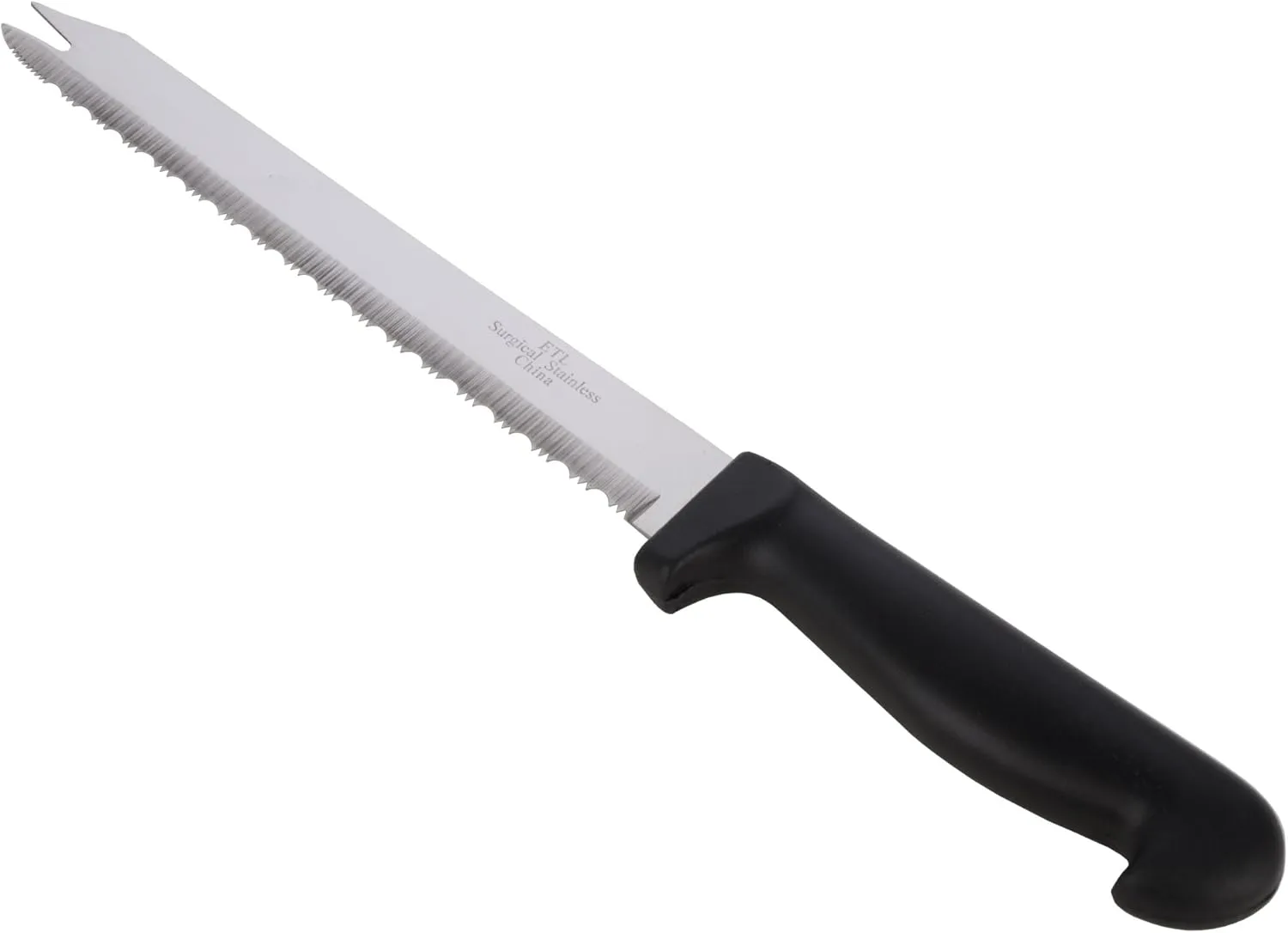 MIU France Serrated Stainless Steel Multi-Purpose Utility Knife, 8-Inch