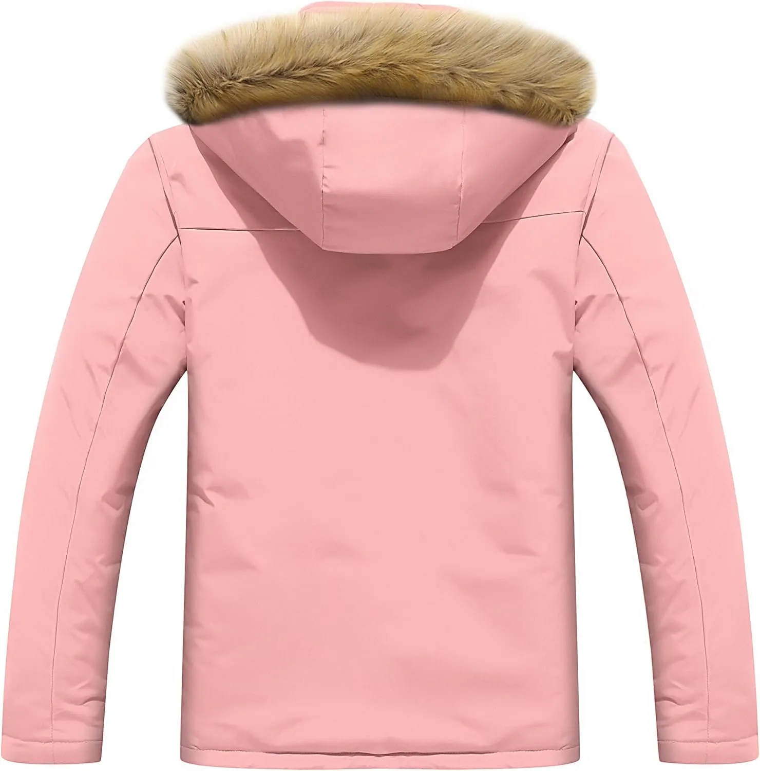 MOERDENG Women's Waterproof Ski Snow Jacket Winter Warm Hooded Snow Coat Mountain Windproof Ski Jacket For Women