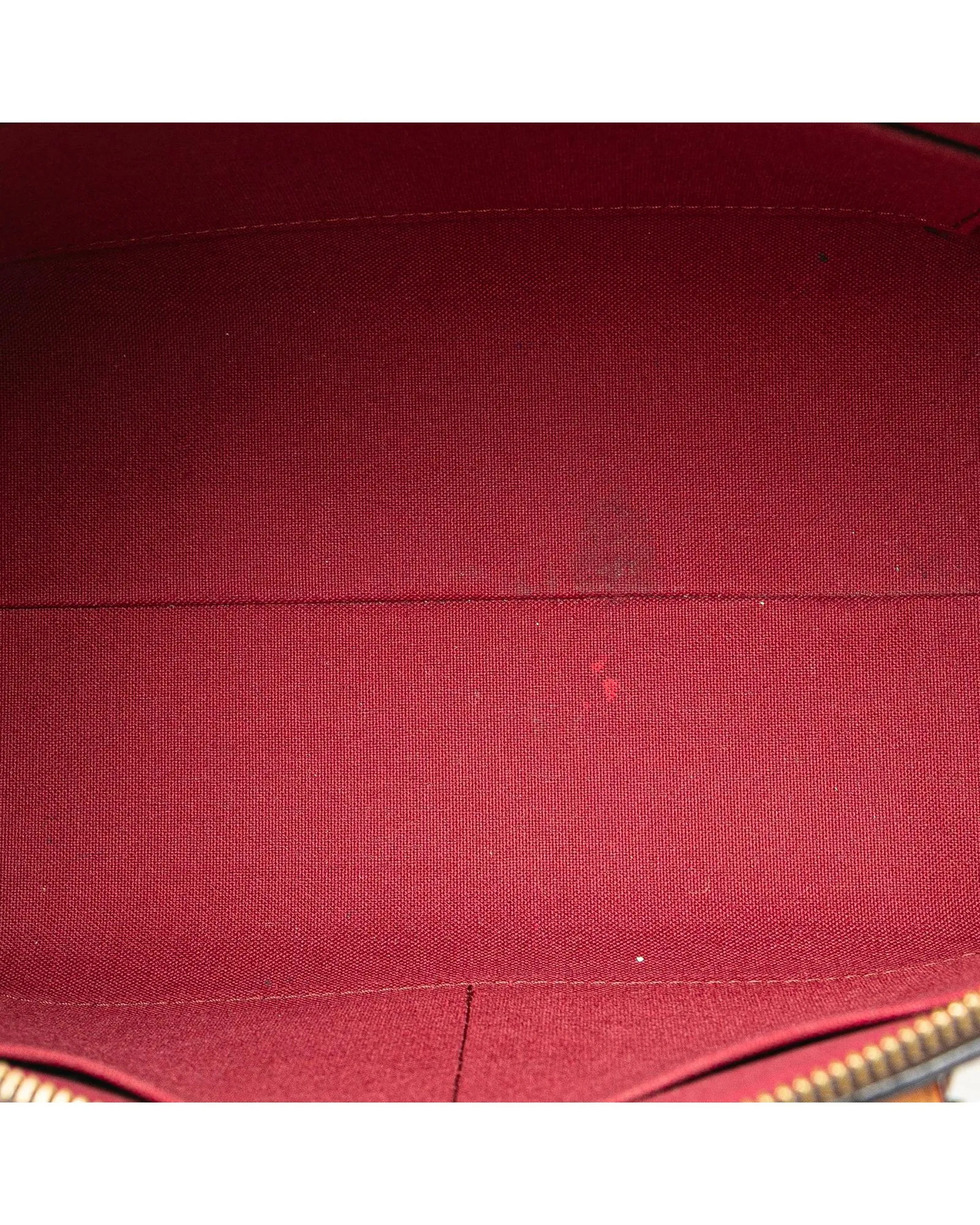 Monogram Canvas Handbag with Vachetta Leather Handles and Detachable Strap