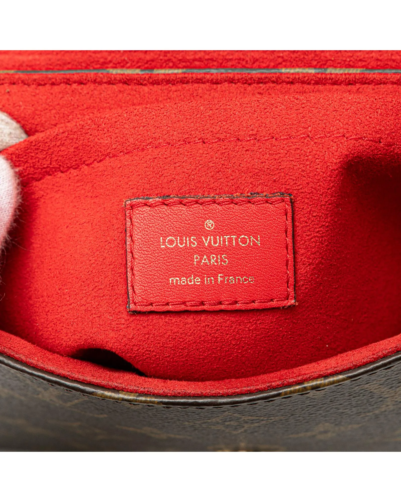 Monogram Locky BB Bag with Padlock Closure