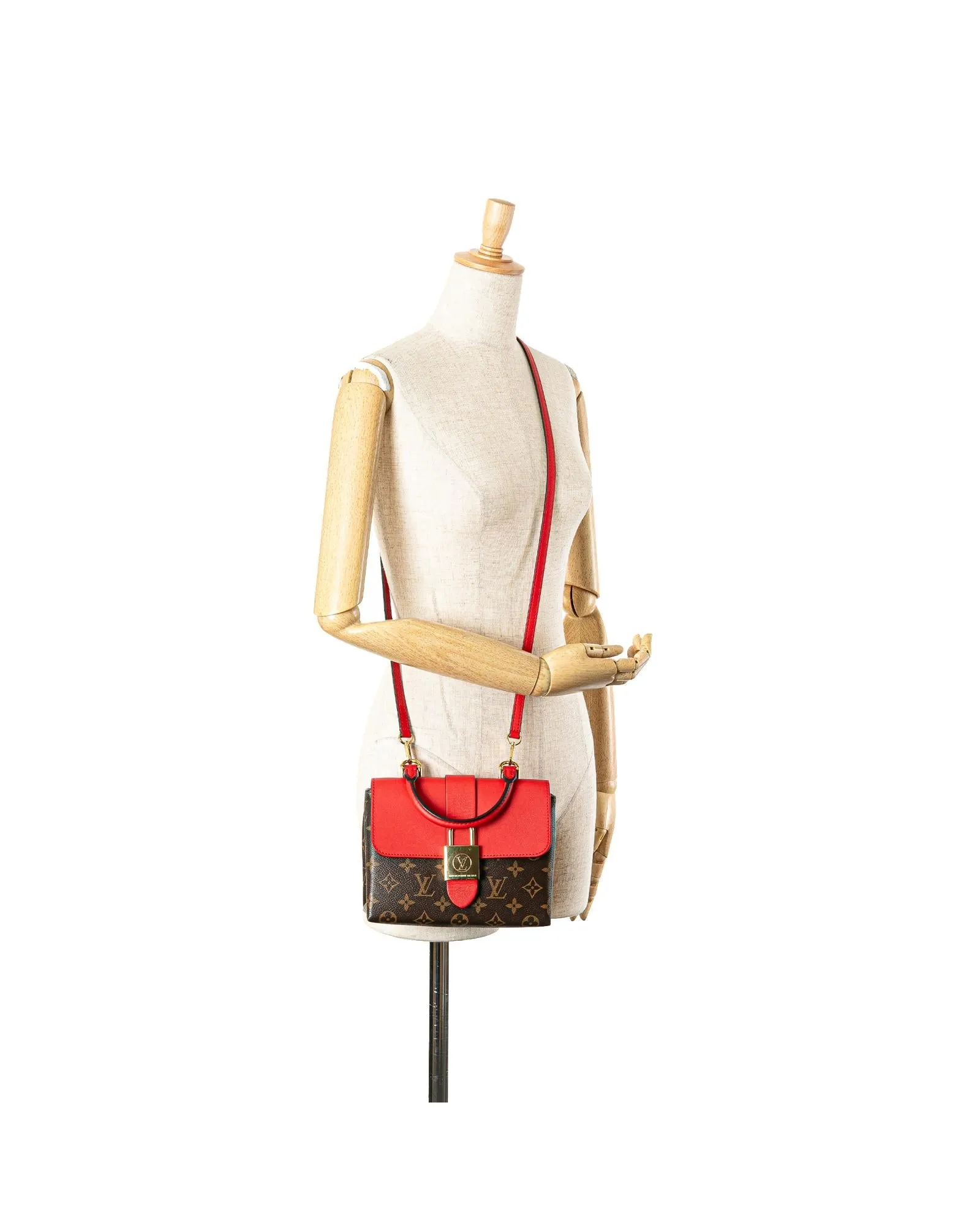 Monogram Locky BB Bag with Padlock Closure
