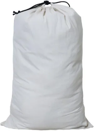 Muka Blank Canvas Laundry Bag Extra Large Duffle Bag Off-White Drawstring Cotton Bag-29" x 47"