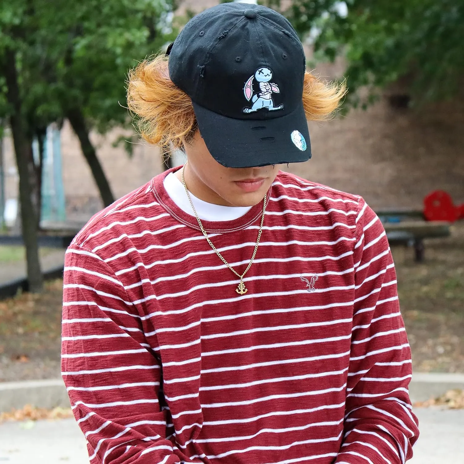 Muka Dad Hat Streetwear Hip Hop Graphic Hats Bunny Embroidery Dad Hat Women Men Baseball Cap Designs