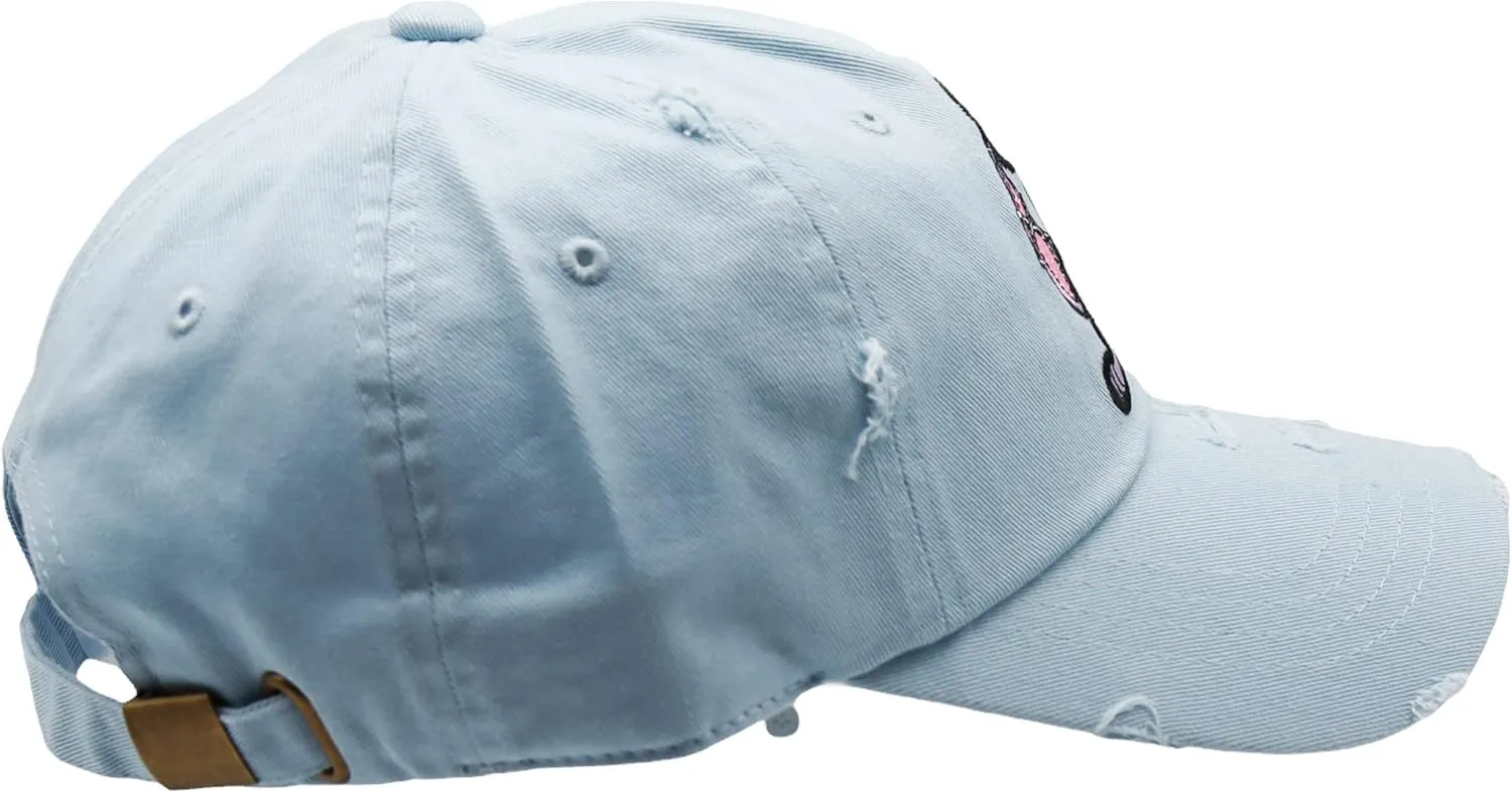 Muka Dad Hat Streetwear Hip Hop Graphic Hats Bunny Embroidery Dad Hat Women Men Baseball Cap Designs