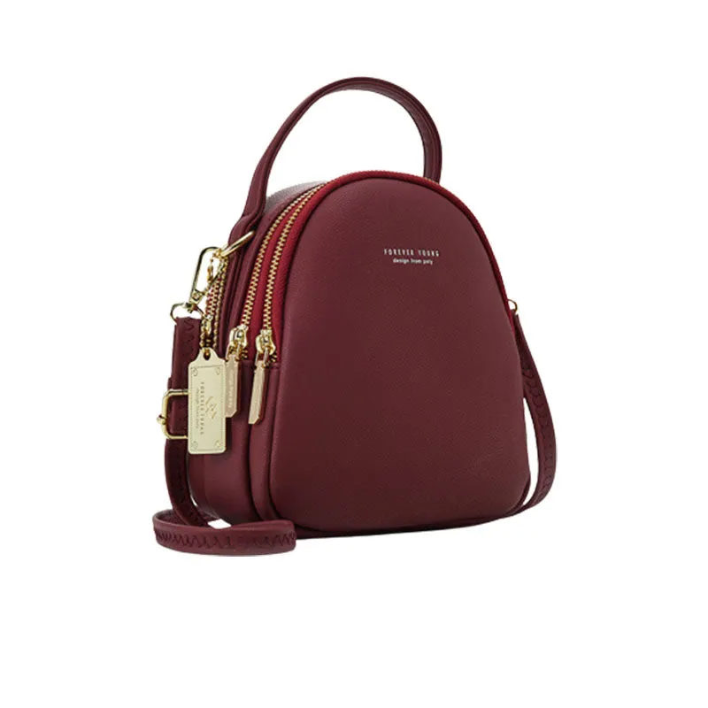 Multi-Compartment Lightweight Crossbody Bag Phone Bag