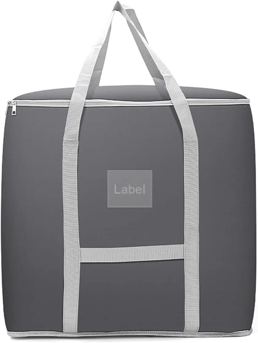 Multipurpose Extra Large Moving Duffel Storage Bags - Heavy Duty Tote for Moving, Storage, Camping and Travel