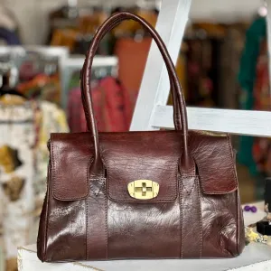 Mussamim Leather Tote Bag