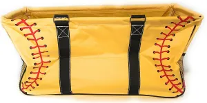 N. Gil All Purpose Open Top 23 Classic Extra Large Utility Tote Bag 2 (Softball)