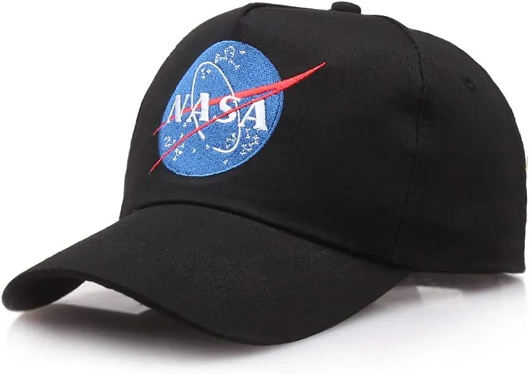 NASA Logo Baseball Cap Vintage Twill Embroidery Dad Hat Hip Hop Baseballcap Adjustable
