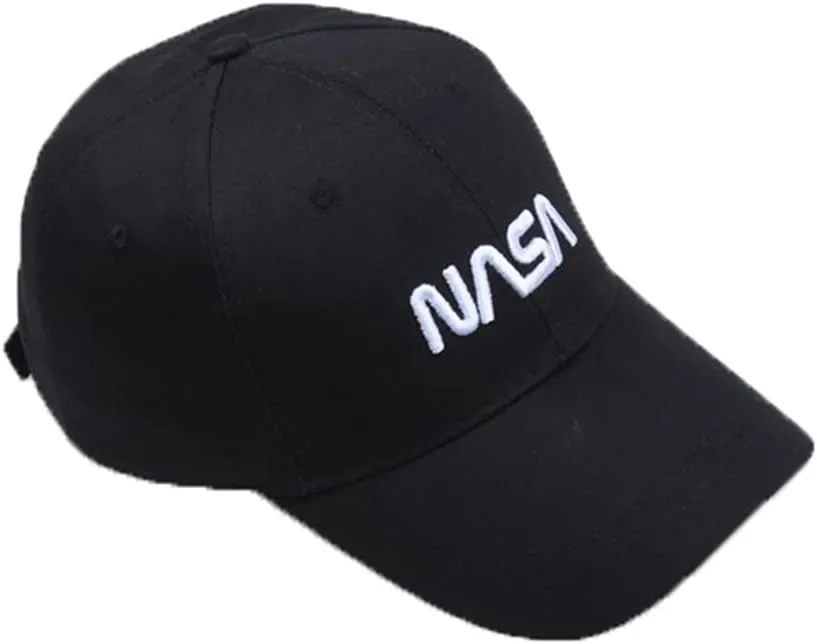 NASA Logo Baseball Cap Vintage Twill Embroidery Dad Hat Hip Hop Baseballcap Adjustable