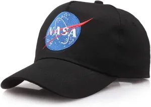 NASA Logo Baseball Cap Vintage Twill Embroidery Dad Hat Hip Hop Baseballcap Adjustable
