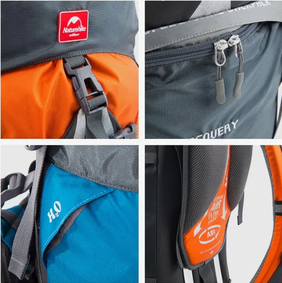 Naturehike 70   5L Hiking Backpack Orange