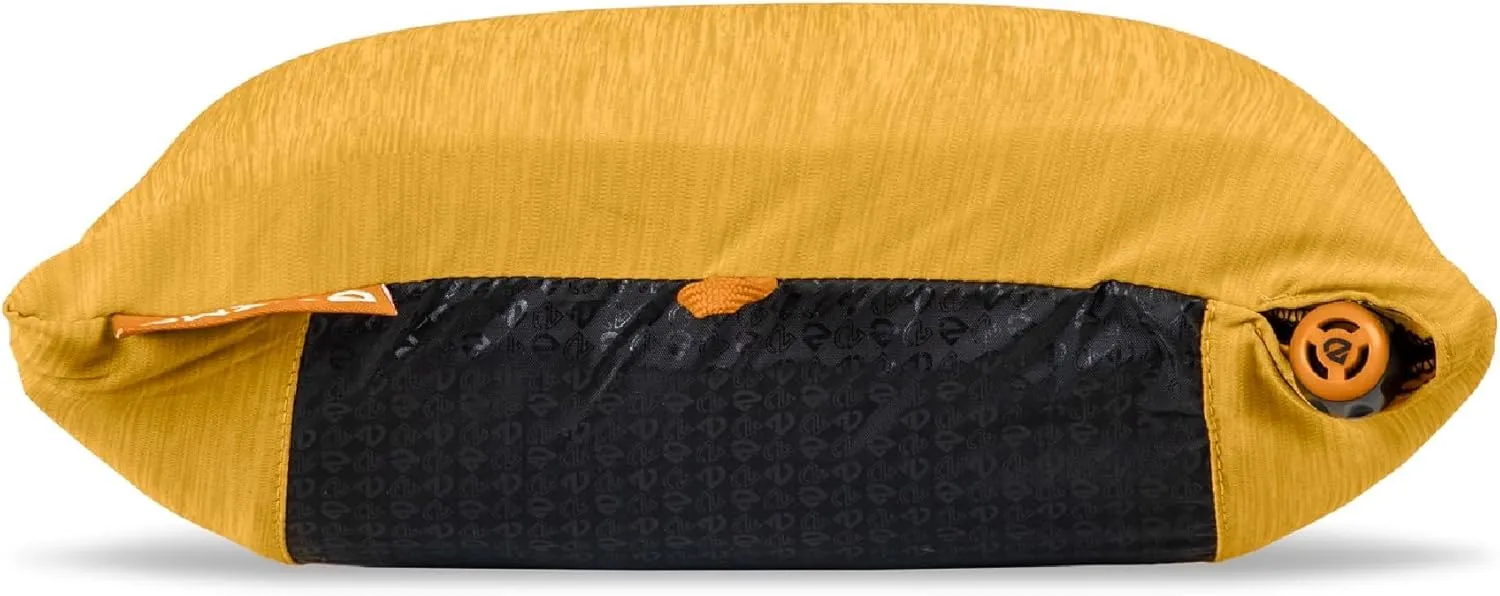 NEMO Equipment Fillo Backpacking & Camping Pillow - Mango/Golden Oak - One Size