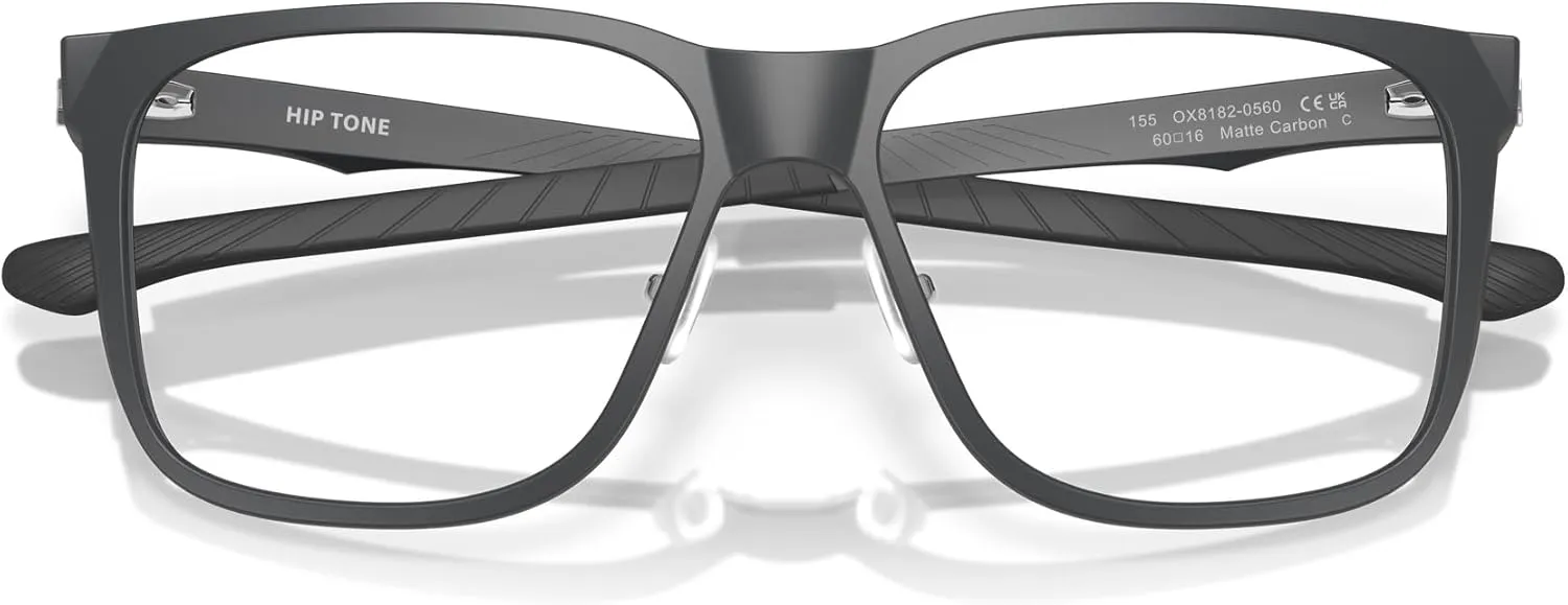 Oakley Men's Ox8182 Hip Tone Square Prescription Eyewear Frames