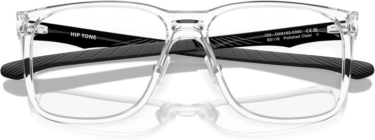 Oakley Men's Ox8182 Hip Tone Square Prescription Eyewear Frames