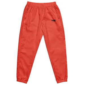ORANGE RED - MEN'S WATER-RESISTANT TRACK PANTS