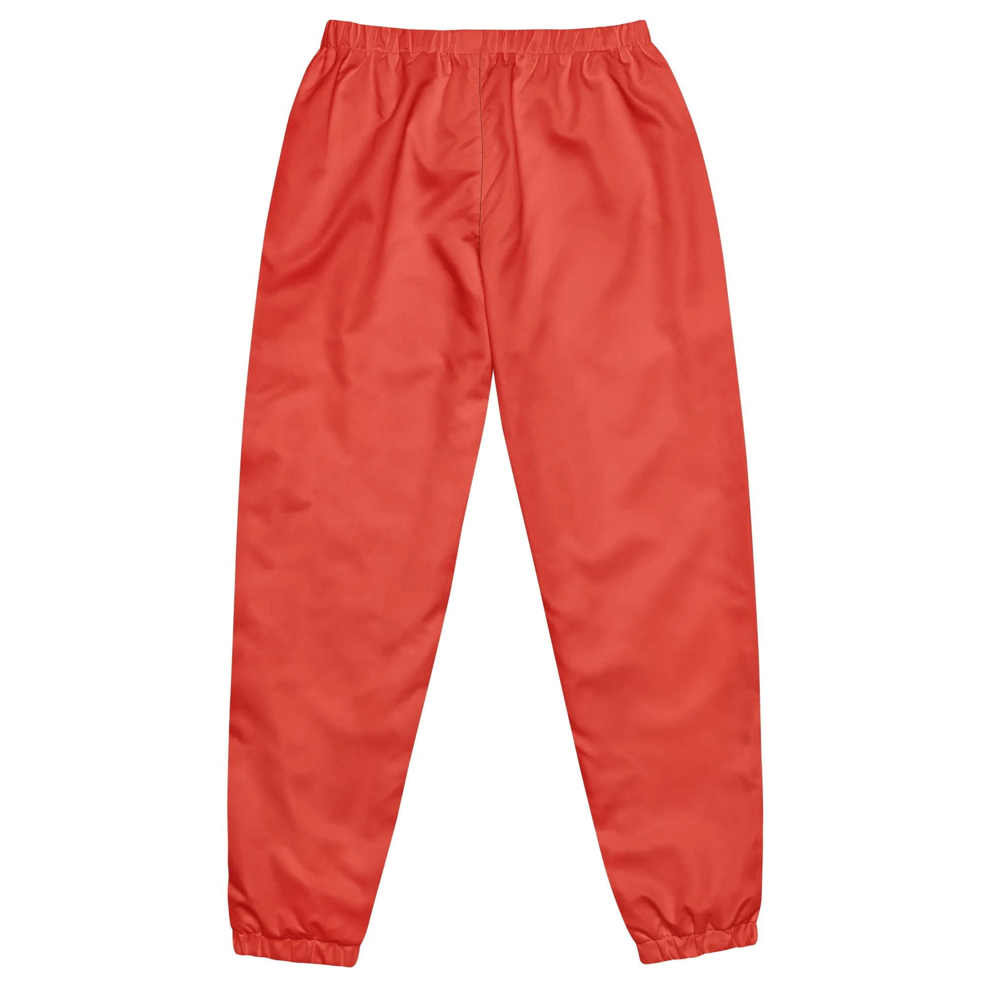 ORANGE RED - MEN'S WATER-RESISTANT TRACK PANTS