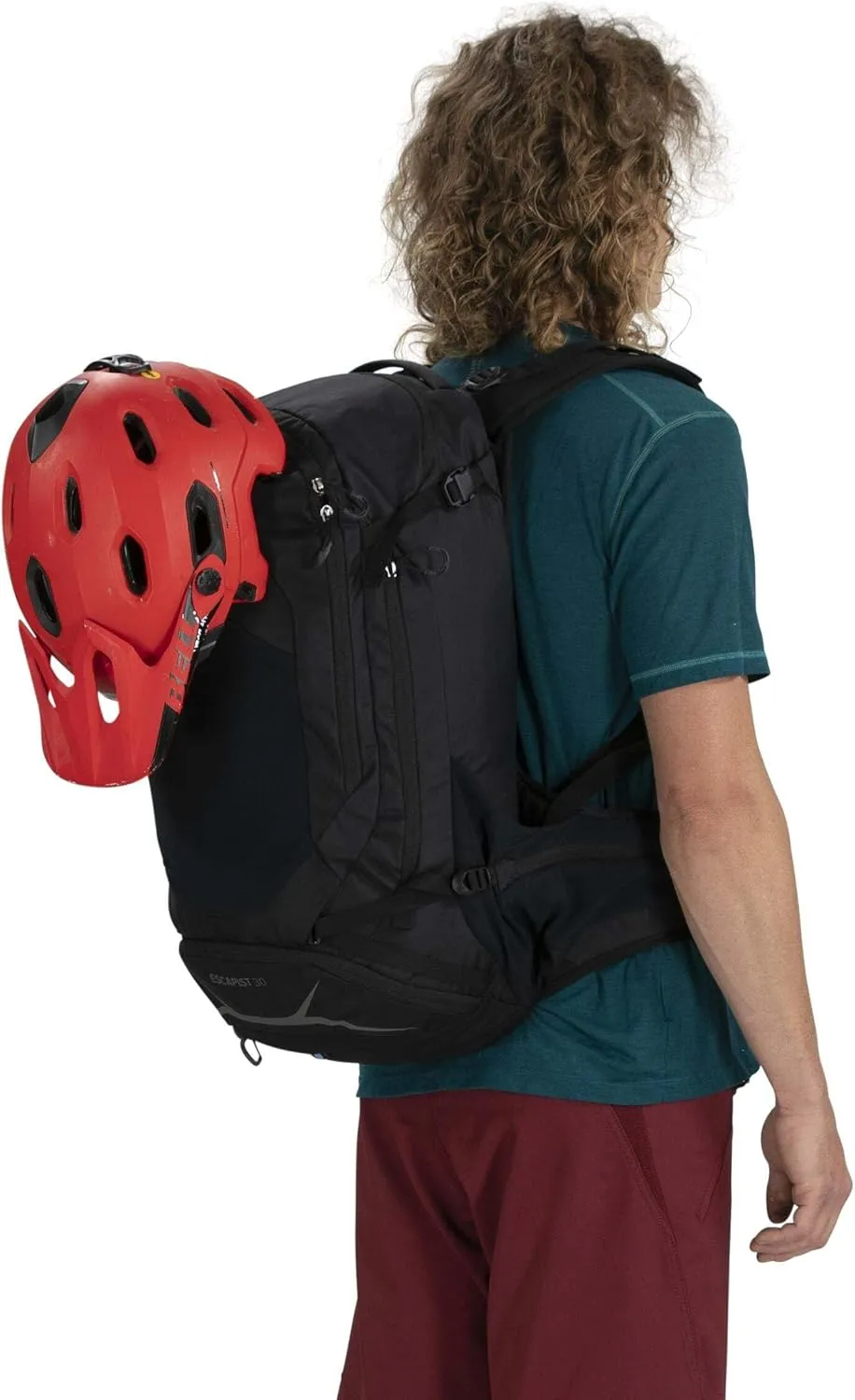 Osprey Escapist 30L Biking Backpack, Black, Small/Medium