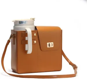 Outdoor Portable Crossbody Water Cup Storage Bag, Shoulder Bag with Sports Water Bottle Holder for Stanley Cup Purse