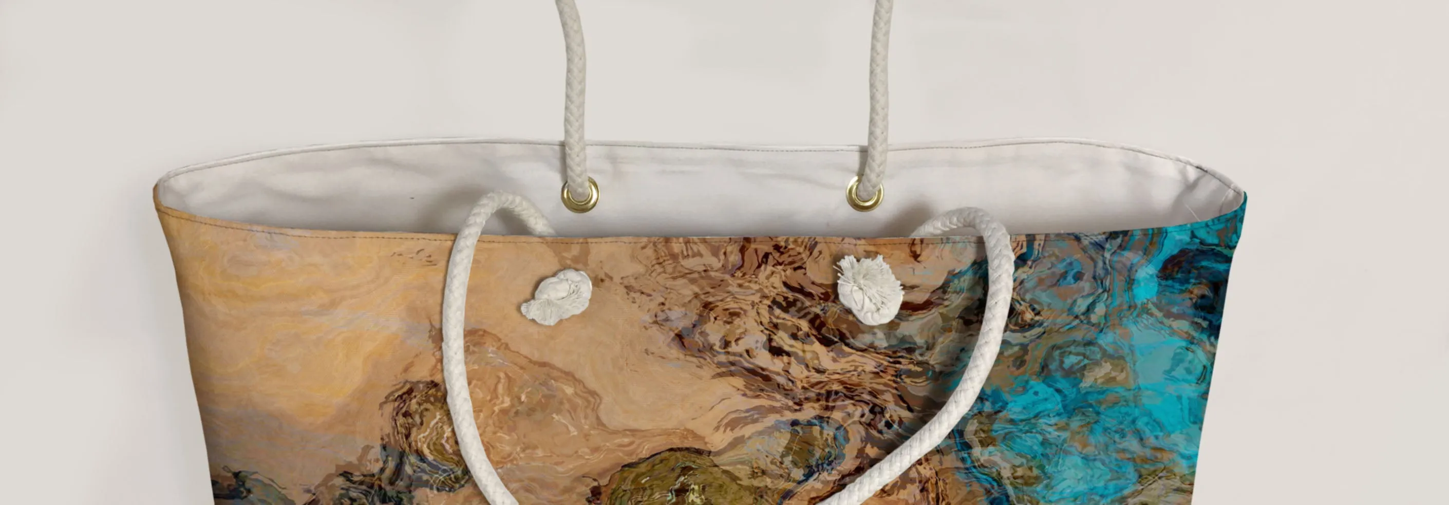 Oversized Tote, Canyon Sunset
