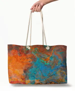 Oversized Tote, Desert Fusion