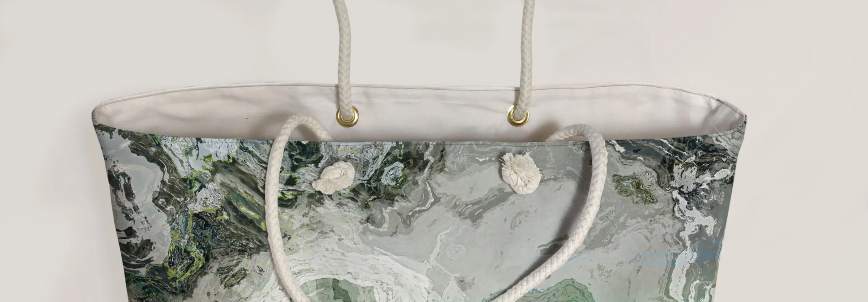 Oversized Tote, River Wind