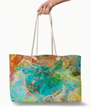 Oversized Tote, Spring Melody