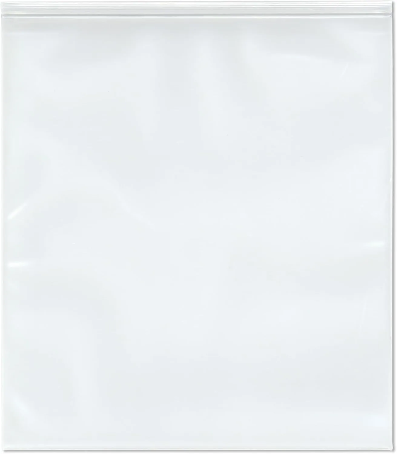 Plymor 18" x 20" (Pack of 50), 6 Mil Industrial Duty Zipper Reclosable Plastic Bags