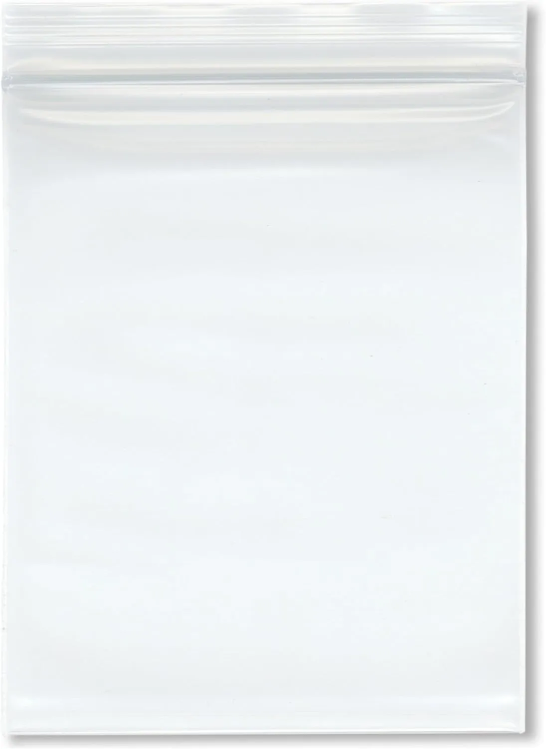 Plymor 5" x 6" (Pack of 100), 6 Mil Industrial Duty Zipper Reclosable Plastic Bags