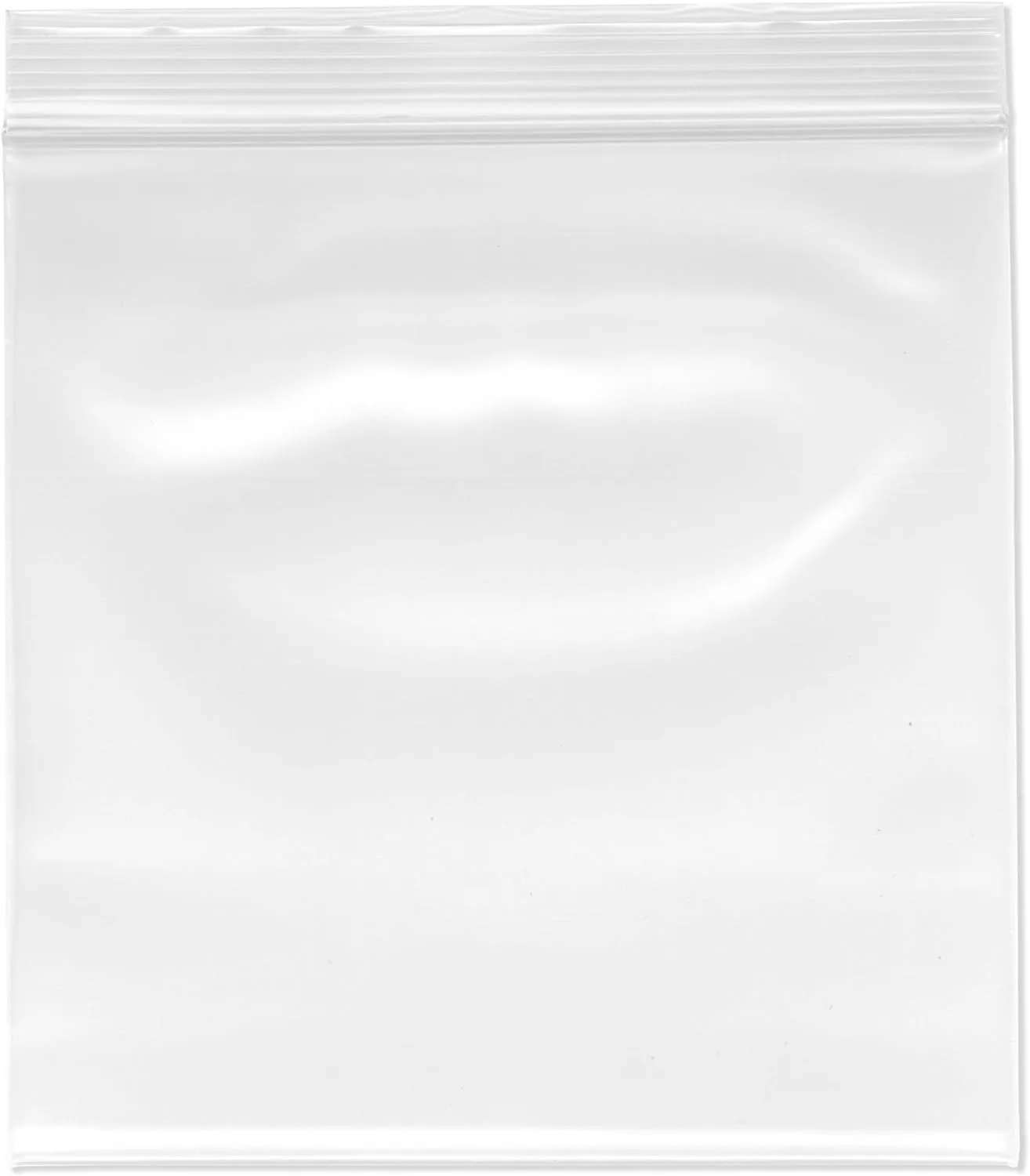 Plymor 6" x 6" (Pack of 200), 6 Mil Industrial Duty Zipper Reclosable Plastic Bags