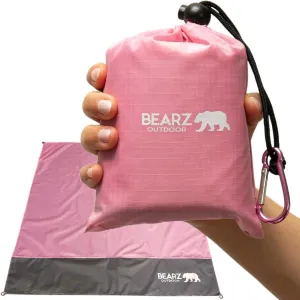 Pocket Blanket - Beach Blanket Waterproof Sandproof, Picnic Blankets Waterproof Foldable, Lightweight & Compact for Hiking, Camping, Travel, Festival Accessories