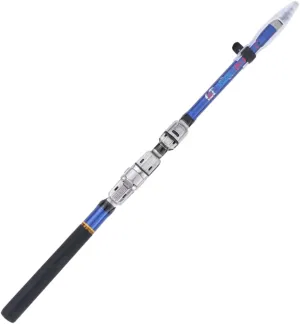 POPETPOP 1Pc Portable Retractable Fishing Rod Lightweight Soft Tailed Telescopic Fishing Pole with Durable Design Easy Operation and Sturdy Guide Ring for Sea