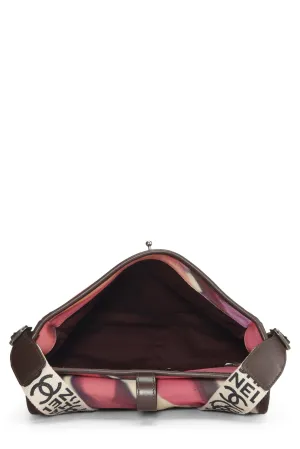 Power Messenger, Suede Practical Chanel, Multi Multicolor Flower Risk-free 