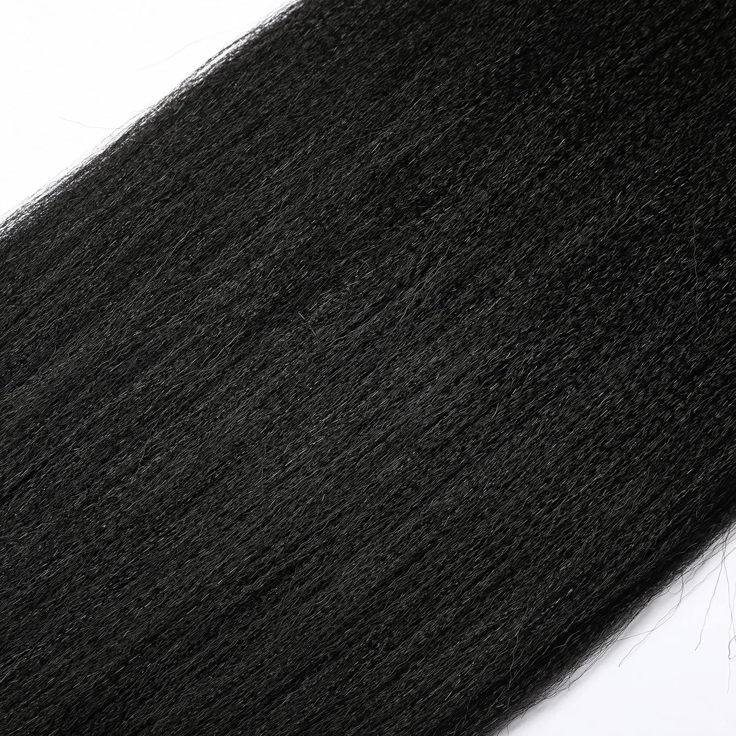 Pre Stretched Braiding Hair 20"-8 Packs Synthetic Braiding Hair Crochet Braids Hot Water Setting Professional Soft Yaki Straight Texture (20Inch,#1)