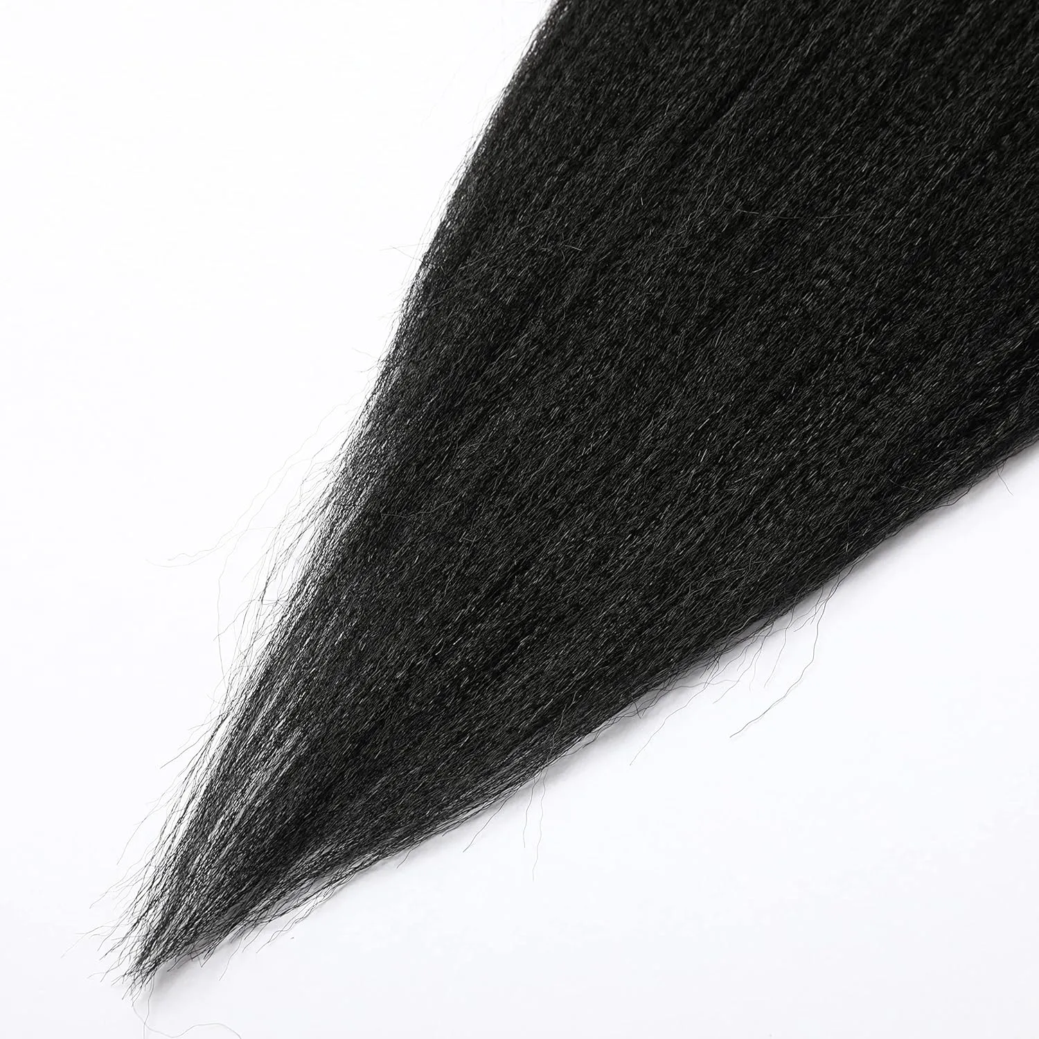 Pre Stretched Braiding Hair 20"-8 Packs Synthetic Braiding Hair Crochet Braids Hot Water Setting Professional Soft Yaki Straight Texture (20Inch,#1)