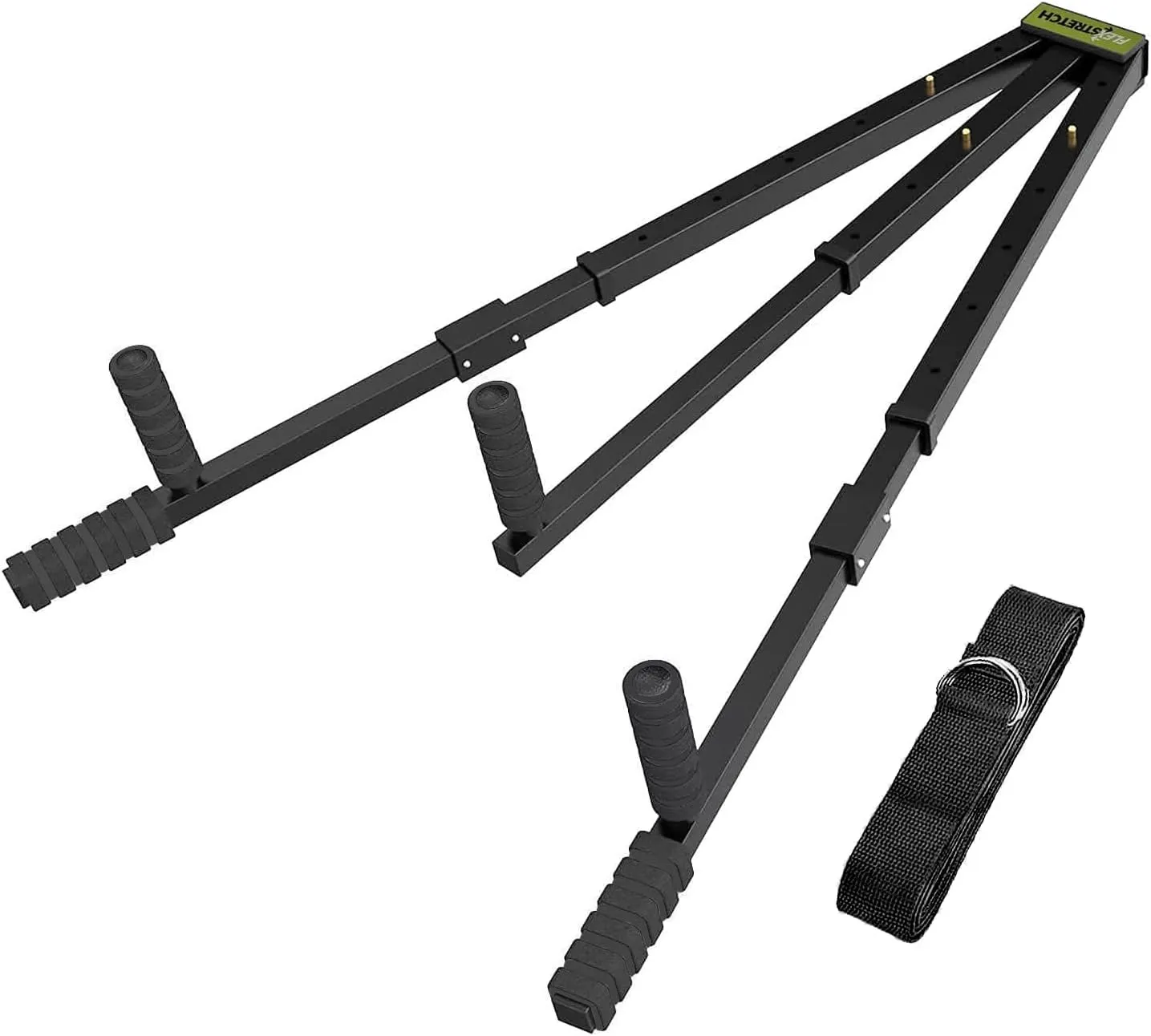 Premium 3-Bar Leg Stretcher Device | Adjustable Flexibility Equipment for Ballet, Yoga, Martial Arts & Home Gym | Stainless Steel | Non-Slip Handles | Adjustable & Portable