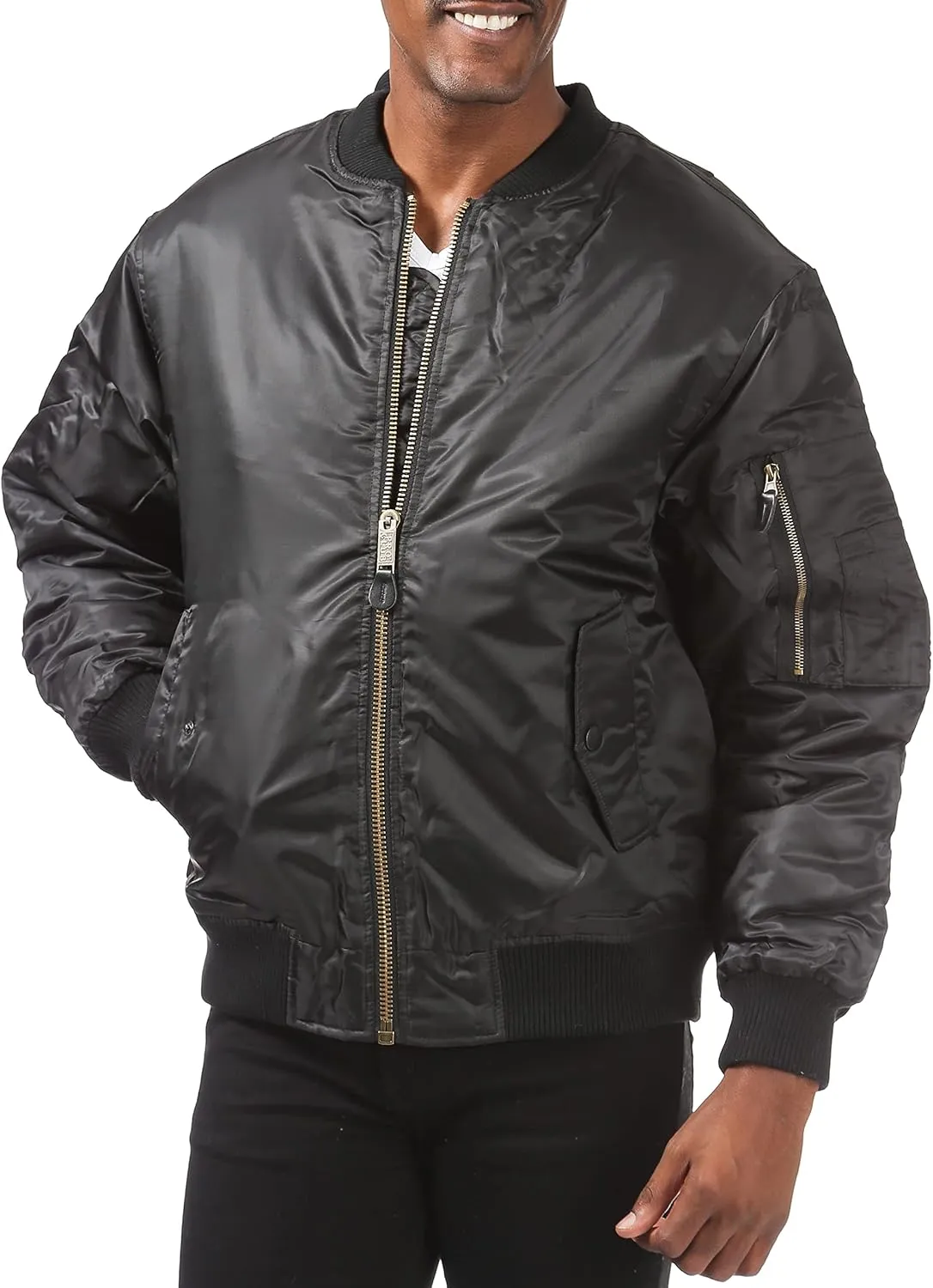 Pro Club Men's Flight Bomber Jacket