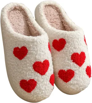 Pumpkin Halloween Slippers for Women Men Memory Foam Cozy Plush Slippers Couple Indoor Hous Slippers
