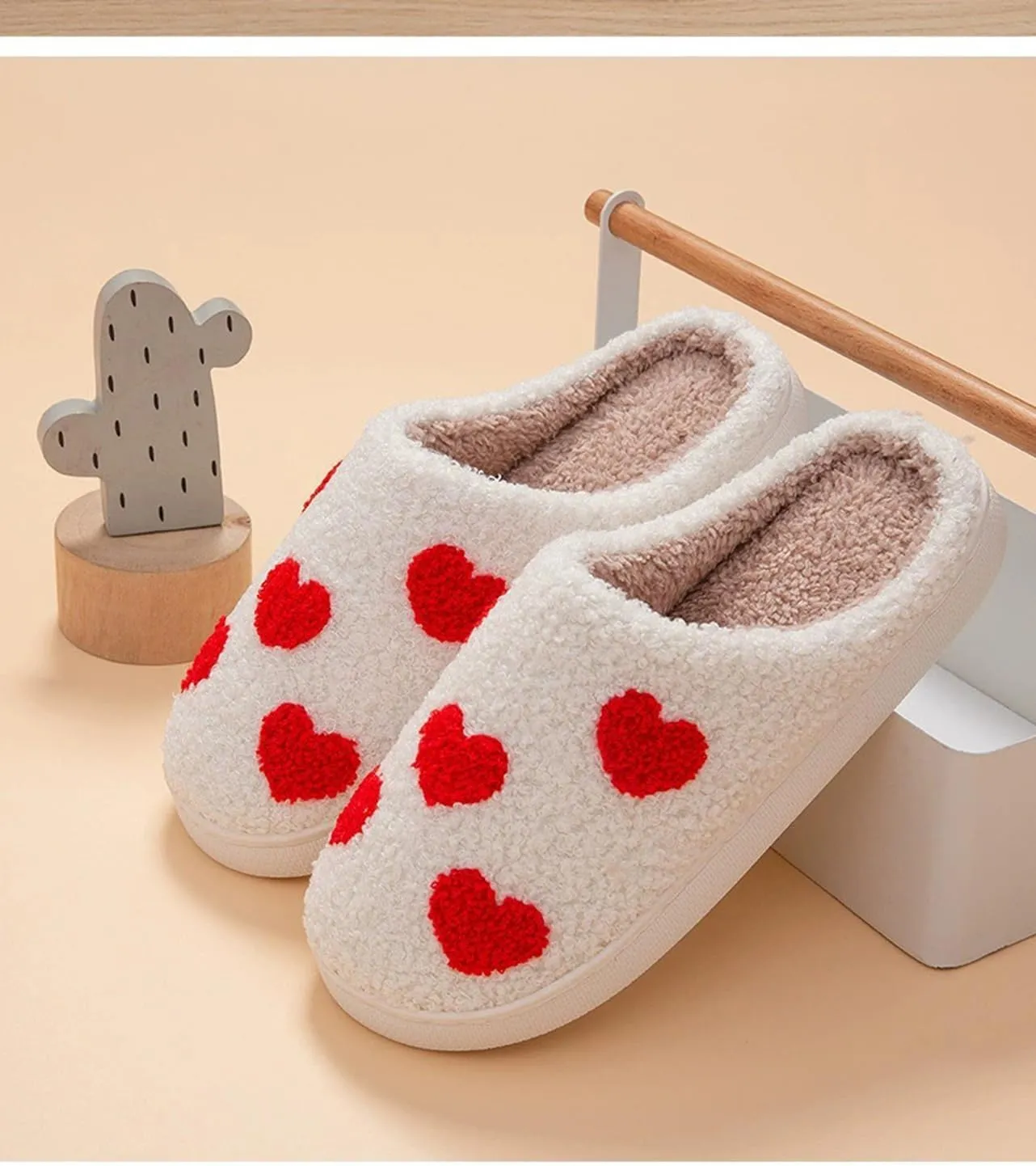 Pumpkin Halloween Slippers for Women Men Memory Foam Cozy Plush Slippers Couple Indoor Hous Slippers