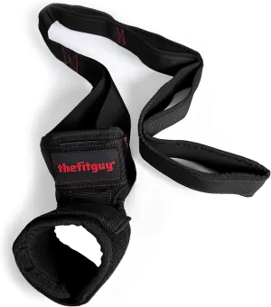 Quads Stretch Strap with Ankle Support – Deep Quadriceps and Hip Flexor Stretch for Mobility, Rehab, Physical Therapy, Yoga and More